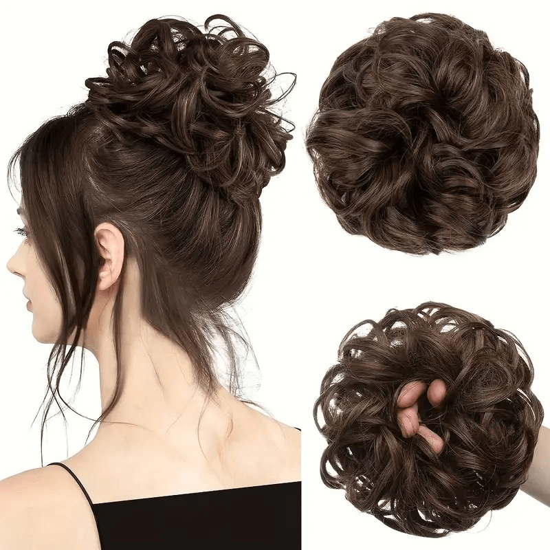 Stylish Elastic Hair Circle – Durable Hair Tie for Ponytails & Buns