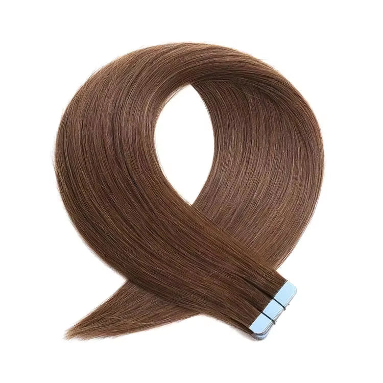 22" Invisible Tape-In Hair Extensions – Seamless, Reusable 100% Remy Human Hair