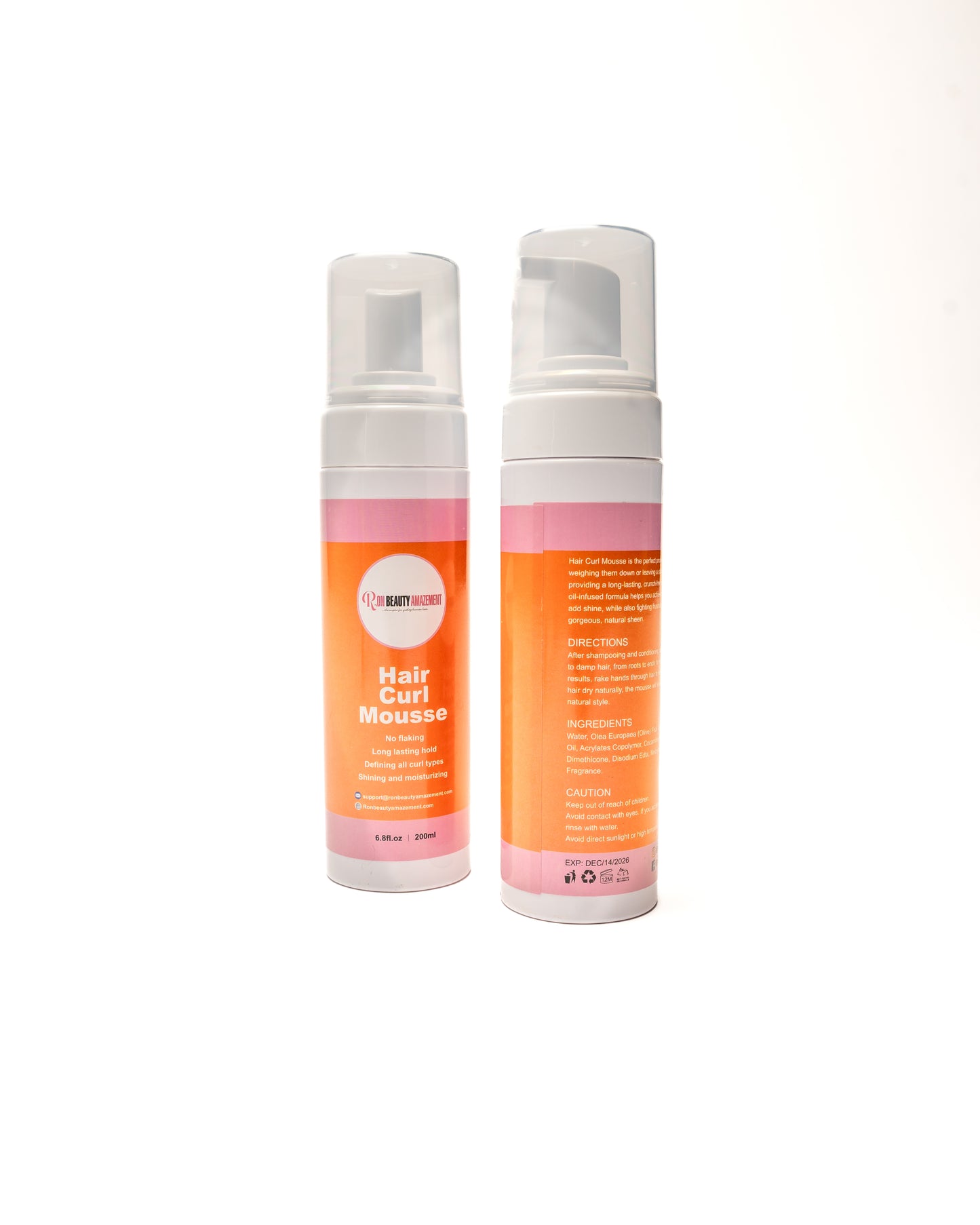 Hair Curl Mousse – Lightweight Styling Foam for Defined, Frizz-Free Curls