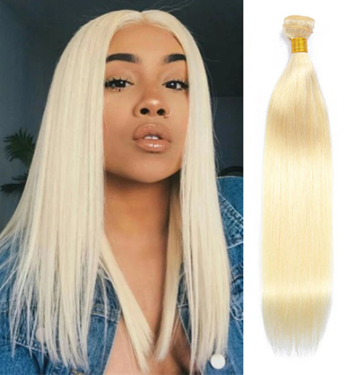 613 Blonde Straight Bundles