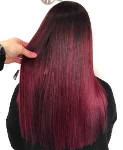 1B/99J 5*5 Closure Wig