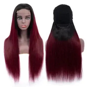 1B/99J 5*5 Closure Wig