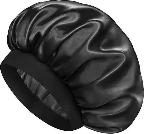 Bonnet Sleep Cap for Kids and Adult-Soft, Satin Protective Hair Bonnet