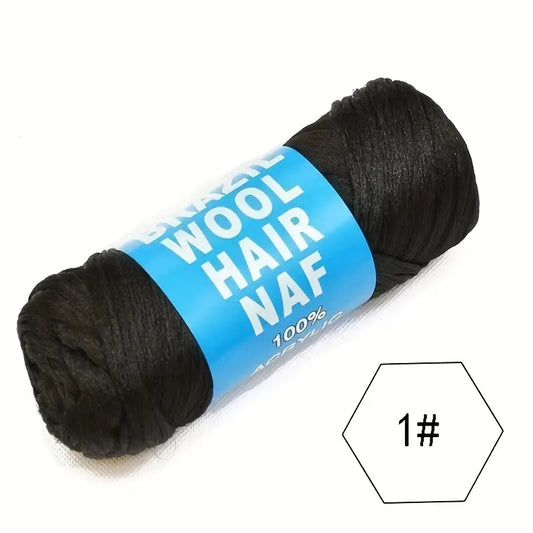 Brazilian Wool Hair Extensions – Soft, Lightweight & Versatile for Braiding & Twists