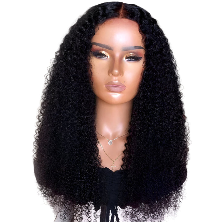 Kinky Curly 5×5 Lace Closure Wig – 100% Human Hair | High-Quality Texture & Natural Look
