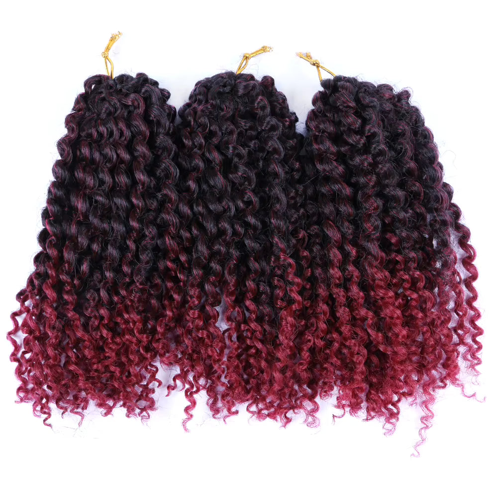 Marlybob Crochet Hair 8 Inch – Soft Natural Synthetic Curls