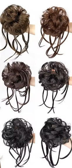 Curly Scrunchies Hairpiece Messy Hair Band