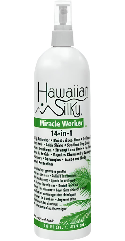 🌴 Hawaiian Silky 14-in-1 Miracle Worker Conditioner – 16 fl oz (474ml) | Hydrating, Detangling & Strengthening Formula