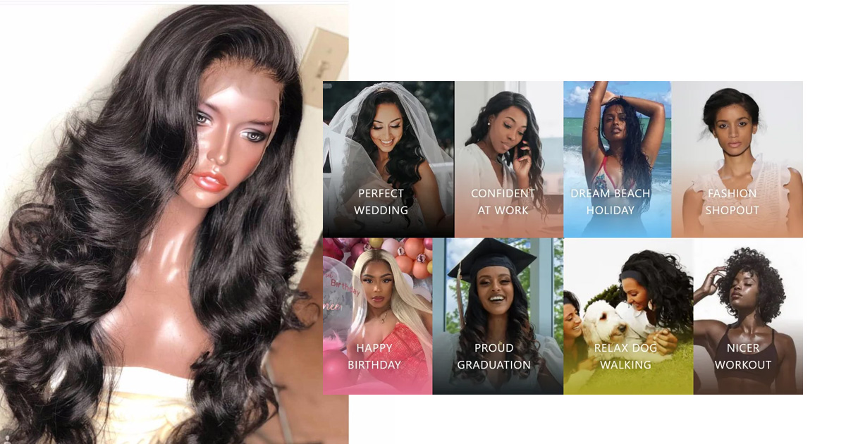Why the lace front wig looks most natural?