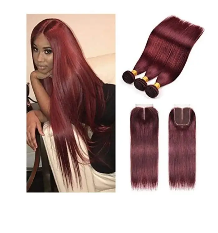 1B/99J Ombre Bundles Straight