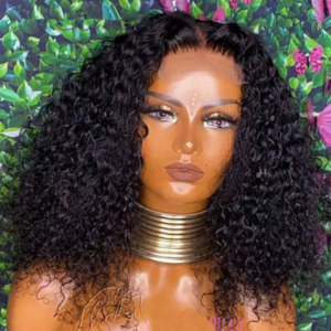5x5 Clueless Kinky Curly Wig – 100% Human Hair - Image 4