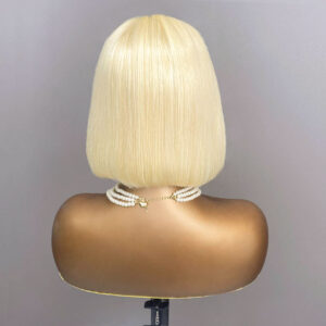 613 Blonde Bob Wig - Side View