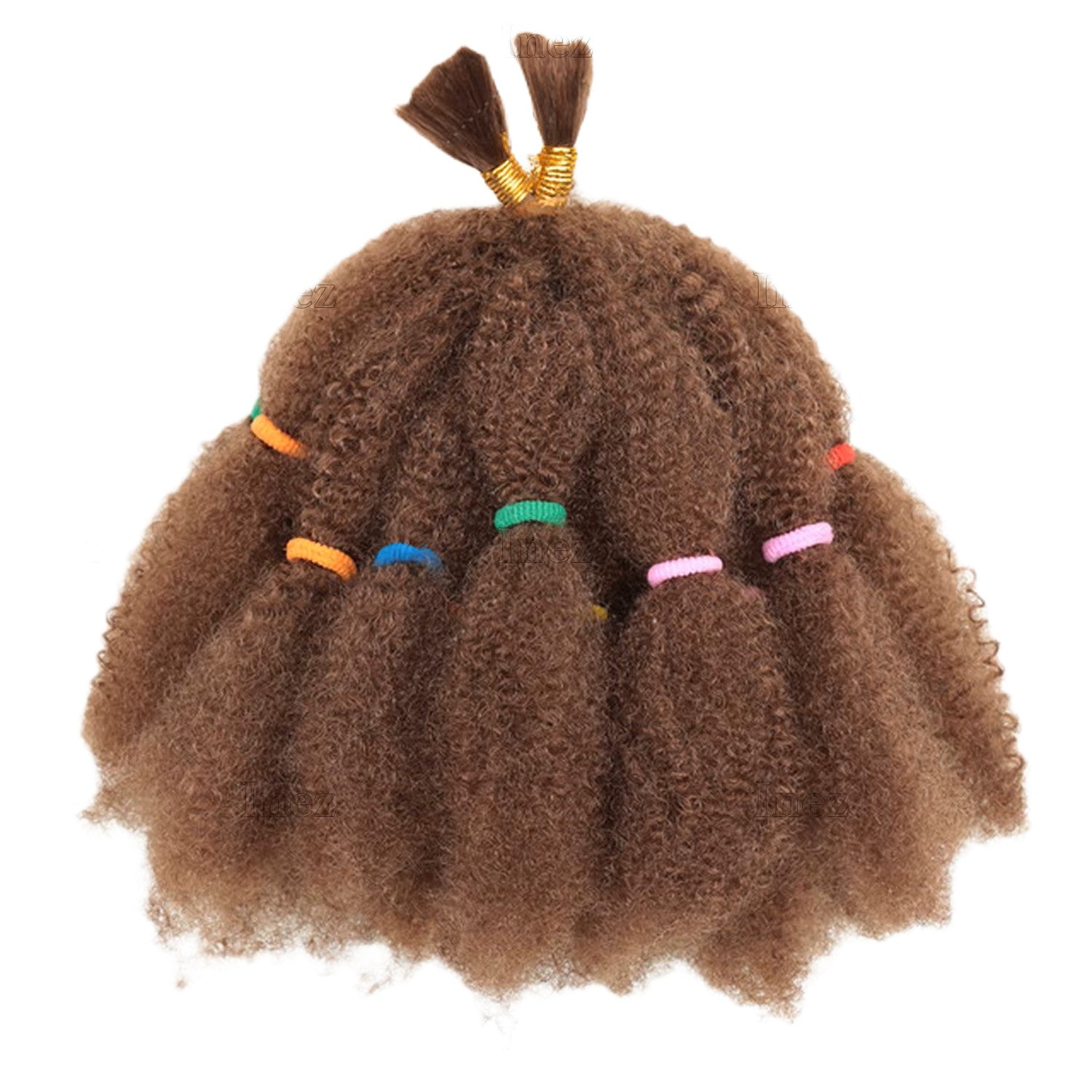 Afro Kinky – 12” Natural Synthetic Extensions | Soft & Lightweight - Image 5