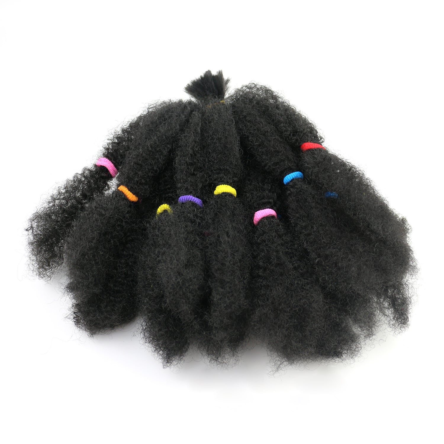 Afro Kinky – 12” Natural Synthetic Extensions | Soft & Lightweight - Image 8
