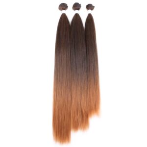Synthetic Straight Hair 3 pcs Set – 22", 24", 26" (260 g)