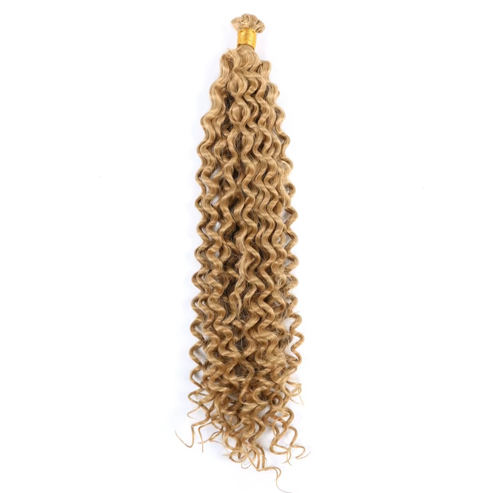 Water Wavy Bulk Hair 14" - Image 6