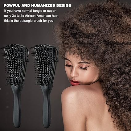 Detangling Hairbrush – Painless Brush for Wet & Dry Hair, All Hair Types - Image 2