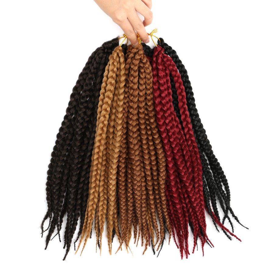 Thick Box Braids – 14" 160g 24 Strands - Image 6
