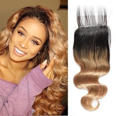 4x4 Inch Free Part Straight Closure – 1B/27