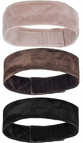 Velvet Wig Adjustable Elastic Comfort Headband - Image 3