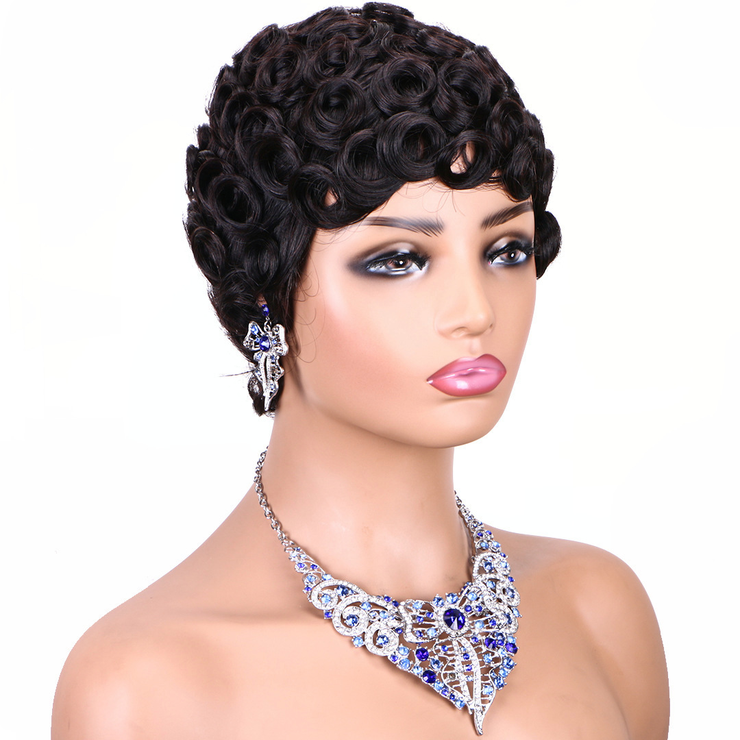 Chioma Pixie Wig – 100% Human Hair Short Glueless Wig | Natural, Ready-to-Wear Cut - Image 7