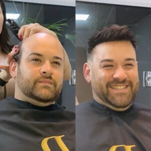 Full Swiss Lace Men Hair System Toupee